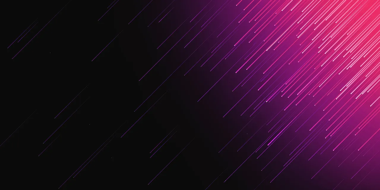 Abstract lines in purple and black