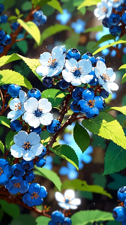 Blueberry Blossom Delight