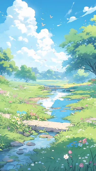 Bridge over small stream