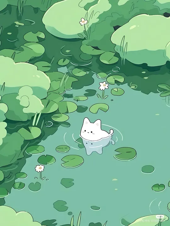Cat's Quiet Pond Dip