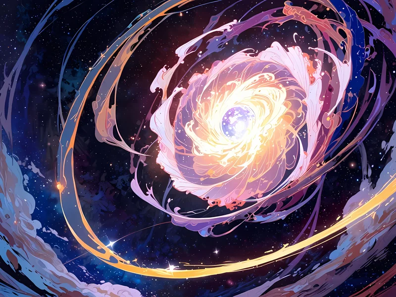 Celestial Vortex Bloom