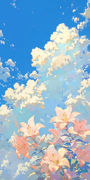 Cloudy Lily Dreamscape