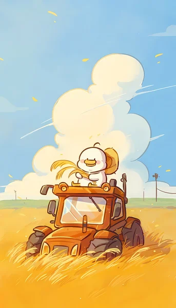 Duckling's Harvest Ride