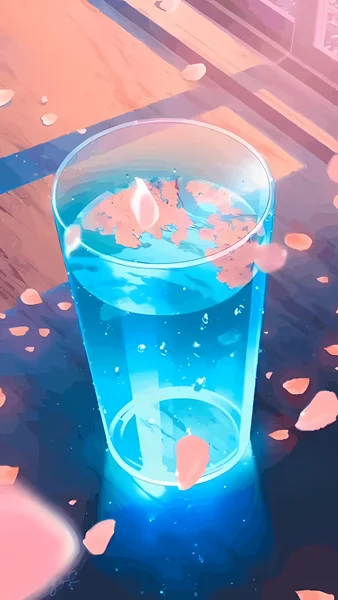 Glowing Water Serenity