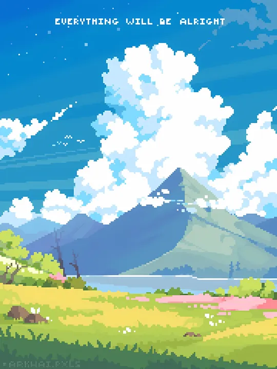 Hopeful Mountain Horizon