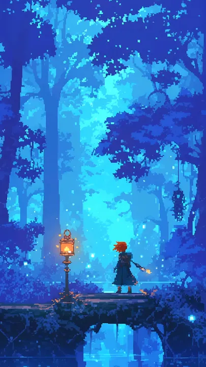 Lantern Lit Bridge Journey