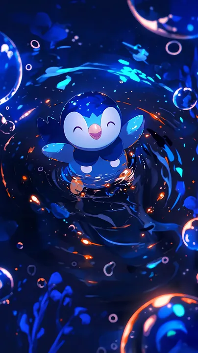 Piplup's Bubbling Bliss