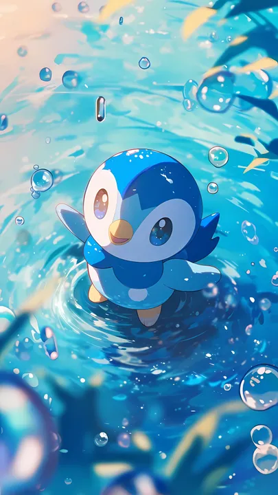 Piplup's Bubbly Dive