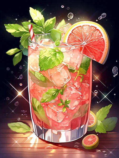 Refreshing Lime Mojito Glow