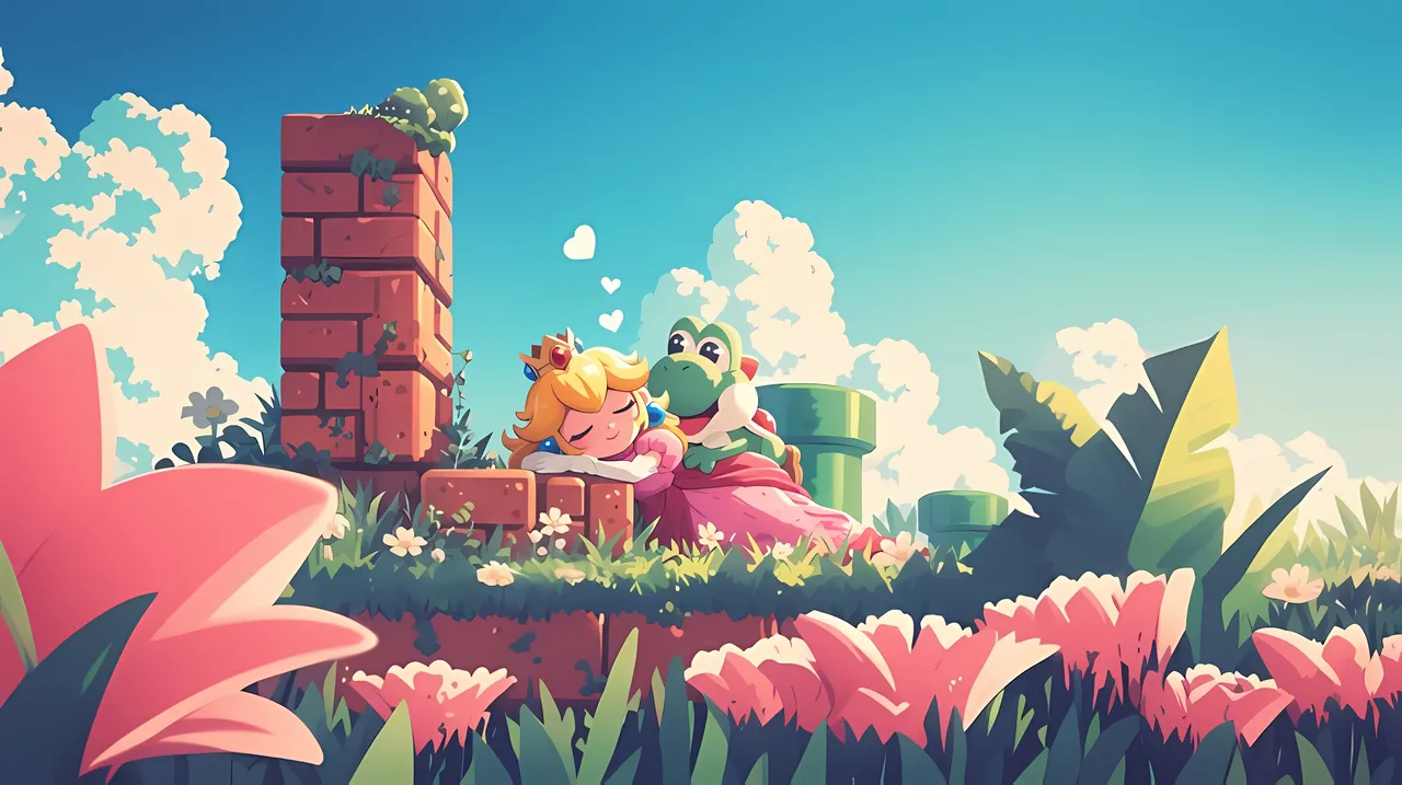 Royal Nap with Yoshi