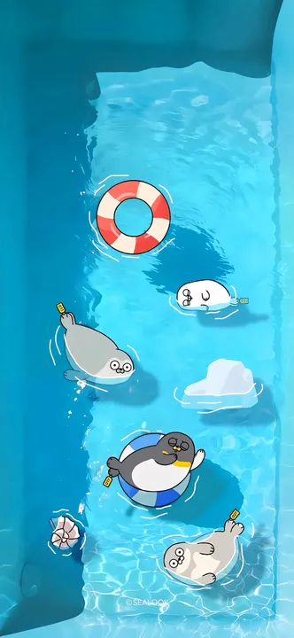 Seals in pool
