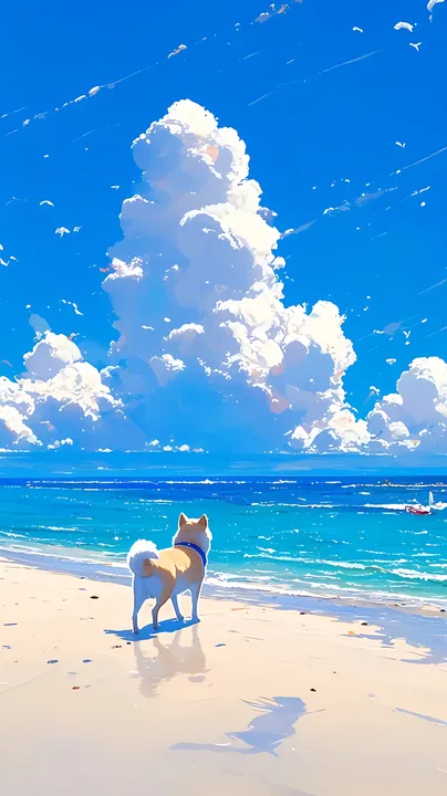 Seaside Pup's Daydream