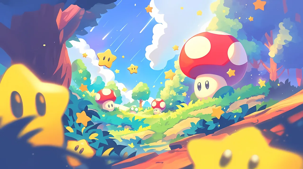Starry Mushroom Haven