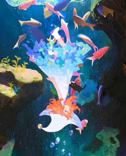 Submerged Fairy Dance