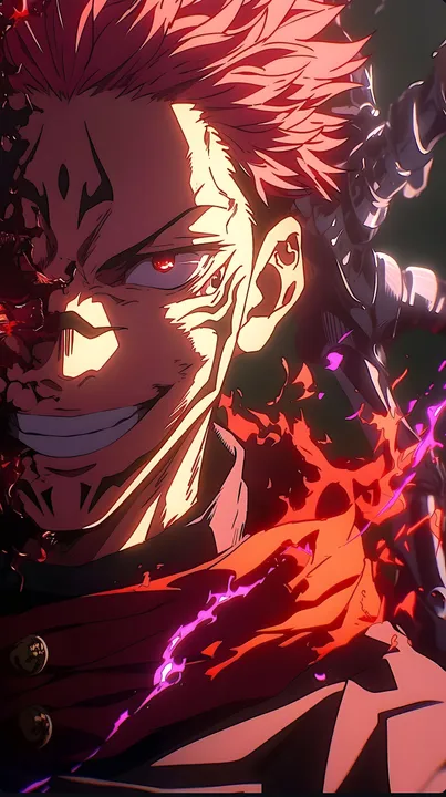 Sukuna's Sinister Grin (Character: Sukuna)