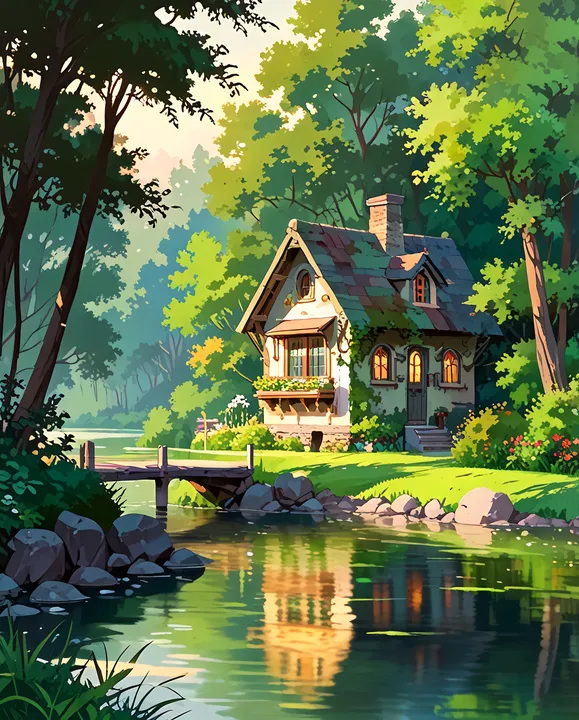 Riverside Cottage Serenity