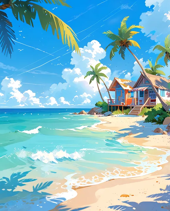 Tropical Beach Hut Retreat